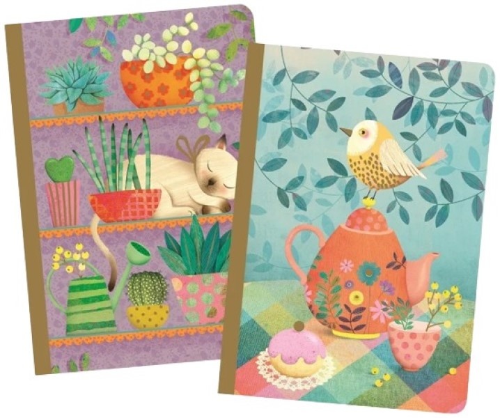 Blocnotes Djeco Rose little notebook DD03590