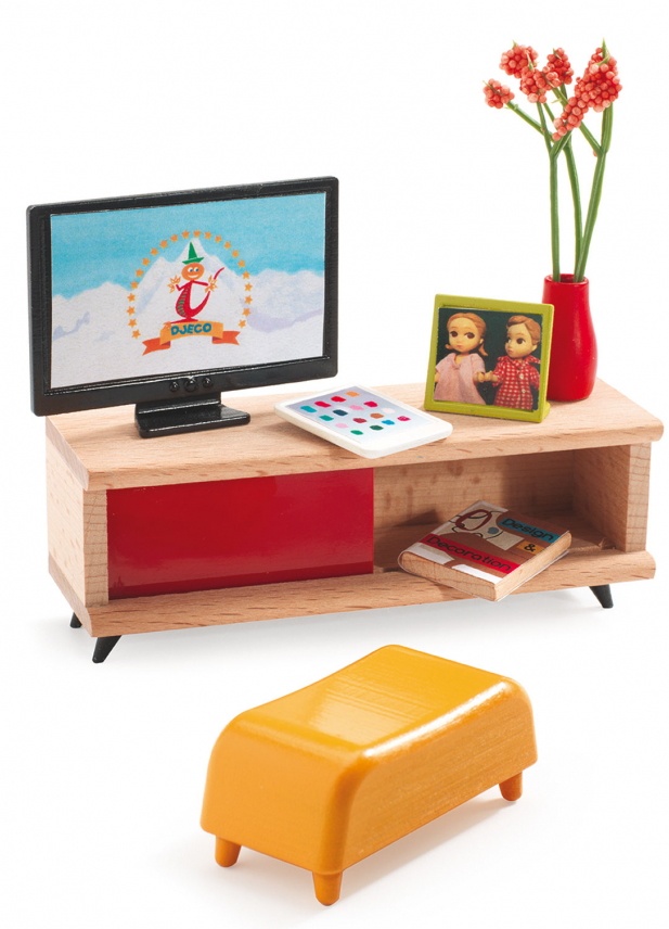 Мебель для кукол Djeco The TV Room DJ07827