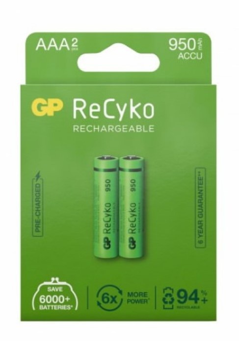 Baterie GP ReCyko AAA 950 2pcs