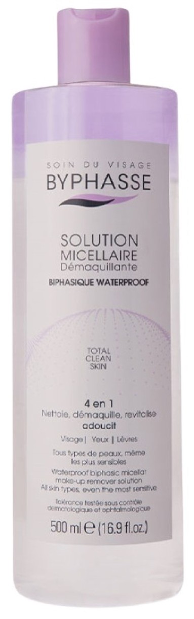 Средство для снятия макияжа Byphasse Biphasic Cleansing Micellar Solution 500ml