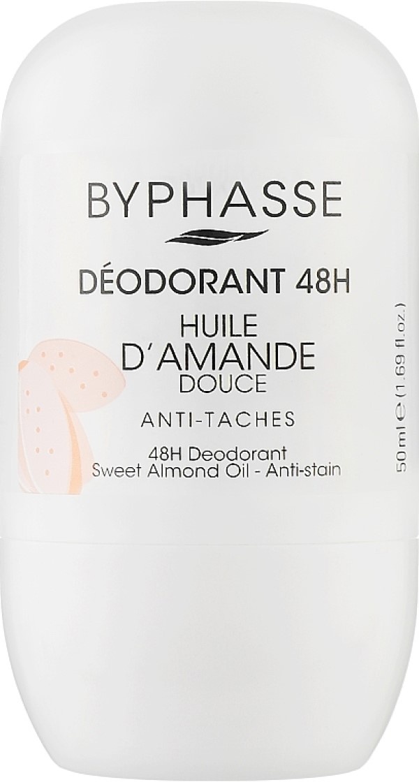 Deodorant Byphasse Sweet Almond Oil 48h Deo 50ml