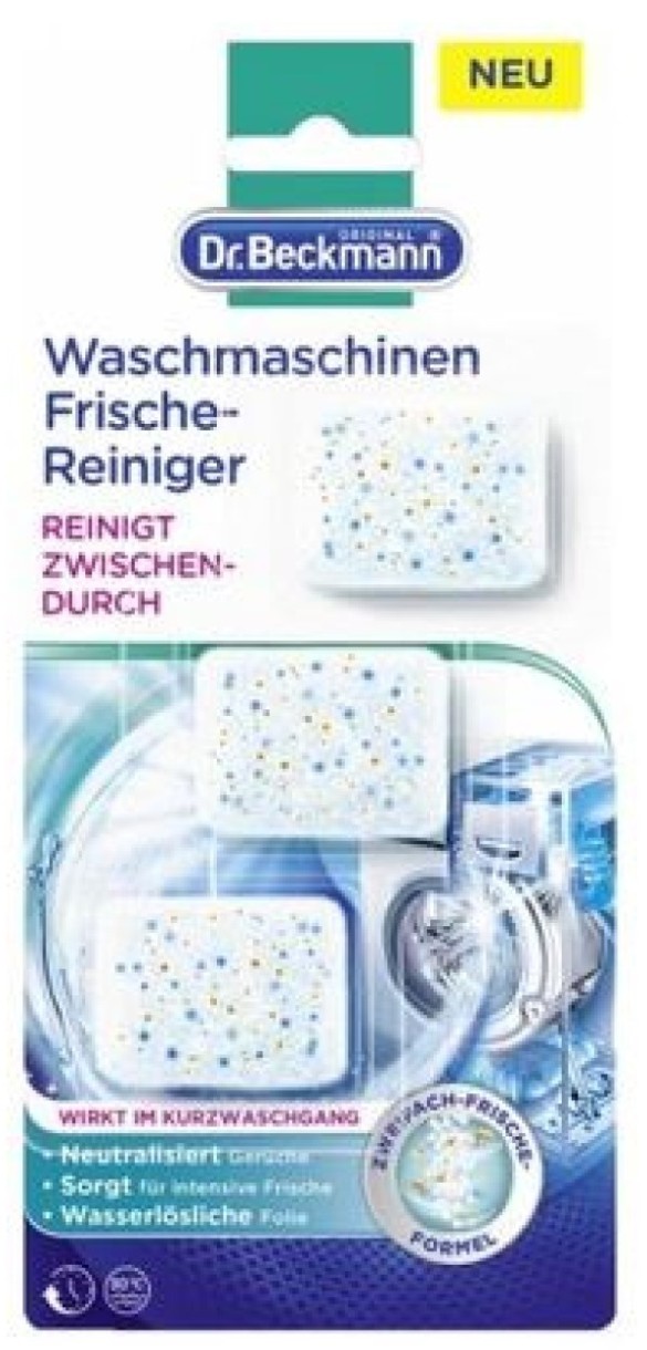 Средство для стиральной машины Dr. Beckmann Waschmaschinen Frische-Reiniger 3x20g