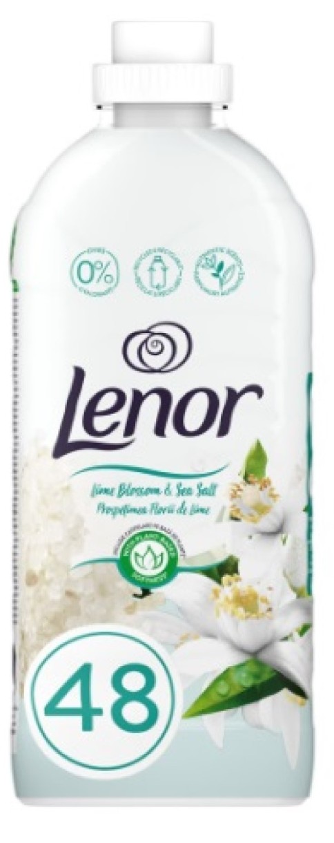 Condiționer pentru rufe Lenor Lime Blossom & Sea Salt 1.2L