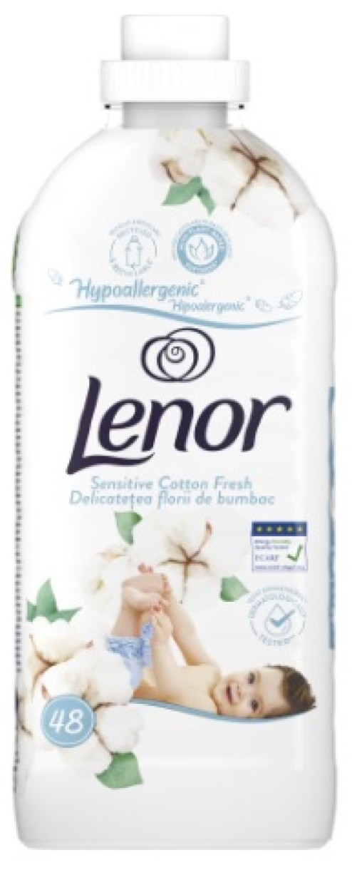 Кондиционер для стирки Lenor Sensitive Cotton Fresh 1.2L