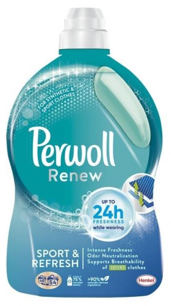 Гель для стирки Perwoll Perwoll Sport & Refresh 2.97L