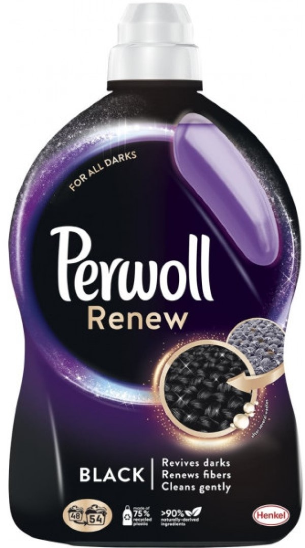 Gel de rufe Perwoll Renew Black 2.97L