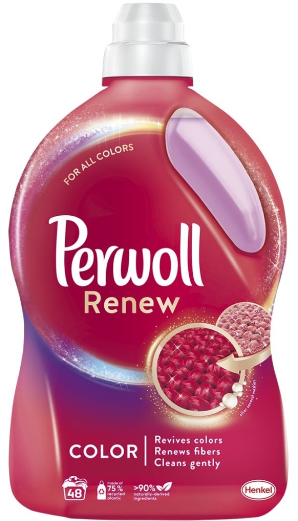 Гель для стирки Perwoll Renew Color 2.88L