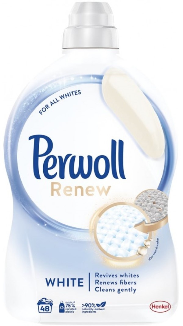 Гель для стирки Perwoll Renew White 2.88L