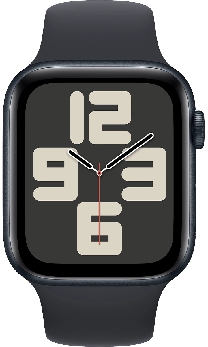Смарт-часы Apple Watch SE 2 40mm Aluminum Case with Midnight Sport Band S/M Midnight (MR9X3)