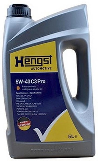 Моторное масло Hengst C3 Pro 5W-40 5L