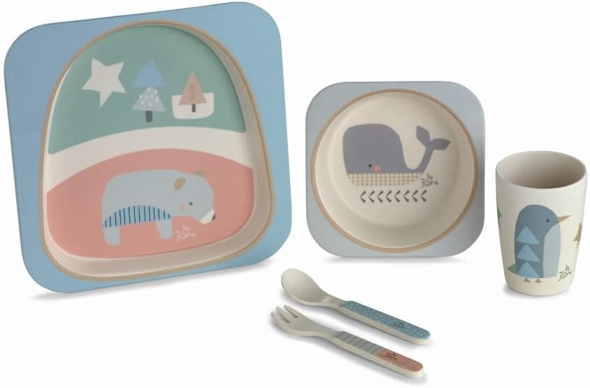 Set de vase pentru hrănire Jane Boy (070232C01)
