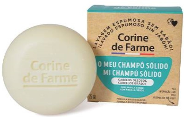 Шампунь для волос Corine de Farme My French Solid Shampoo Oily Hair 75g