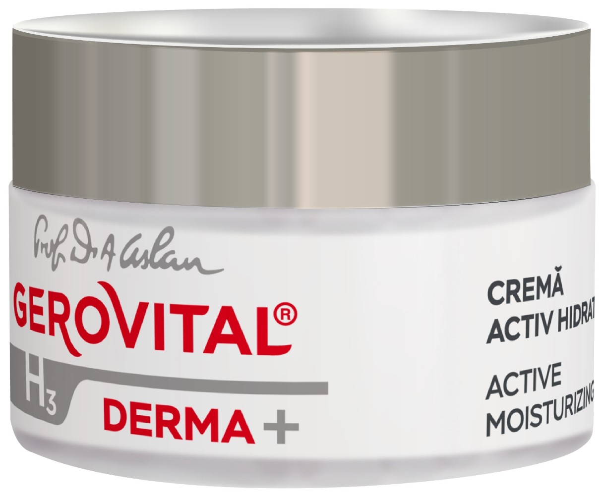 Cremă pentru față Gerovital H3 Derma+ Active Moisturizing Cream 50ml