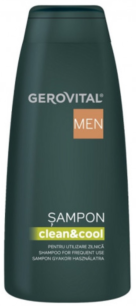 Șampon pentru păr Gerovital Men Clean & Cool 400ml