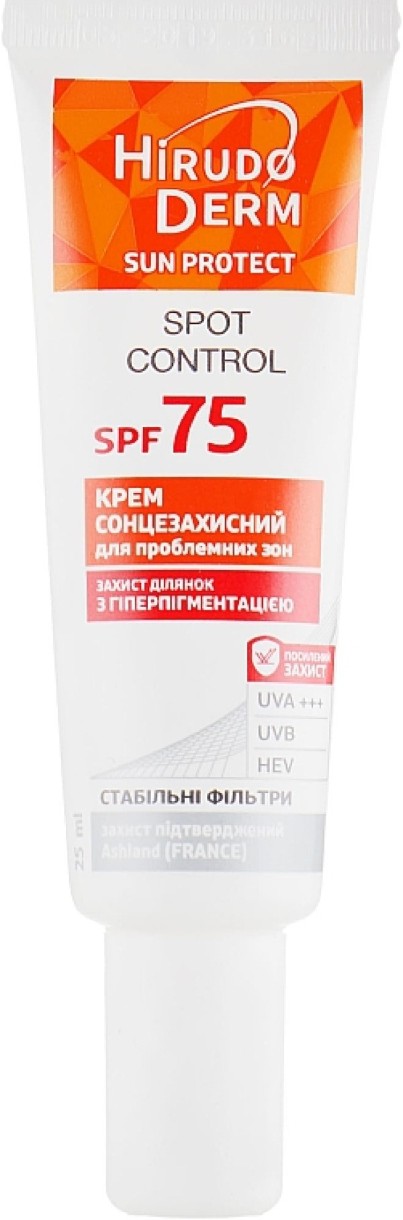 Солнцезащитный крем Hirudo Derm Sun Protect Spot Control SPF75 25ml