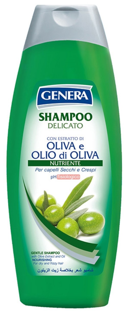Шампунь для волос Genera Olive Shampoo Damaged Hair 1000ml
