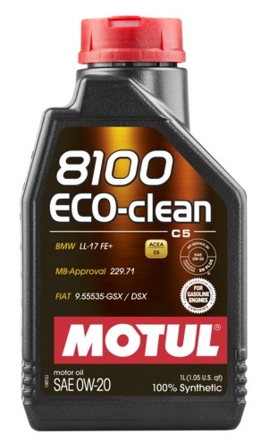 Моторное масло Motul 8100 Eco-Clean 0W-20 1L