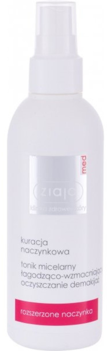 Средство для снятия макияжа Ziaja Med Capillary Treatment Micellar Tonic 200ml