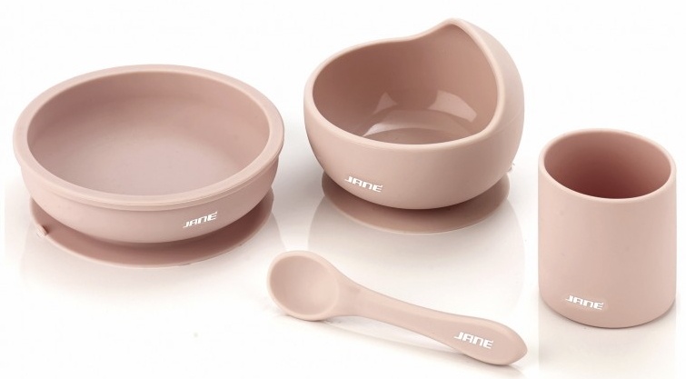 Набор посуды для кормления Jane Pink Pal (070231 U09)