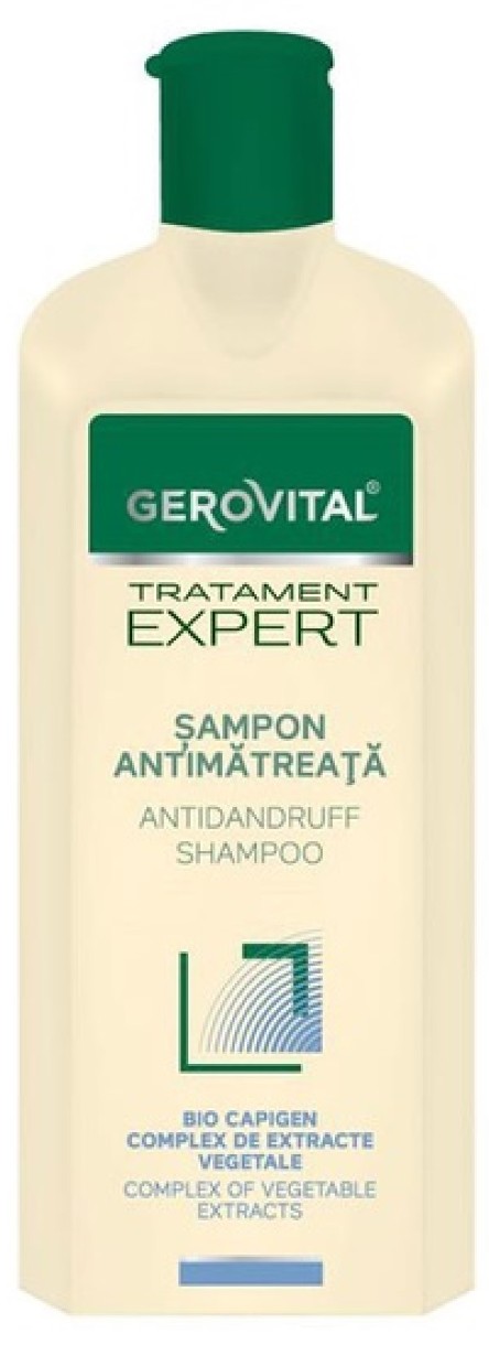 Șampon pentru păr Gerovital Tratament Expert Anti-dandruff Shampoo 400ml