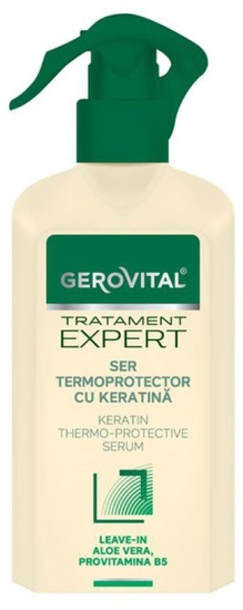 Спрей для волос Gerovital Tratament Expert Keratin Thermo-Protective Serum 150ml