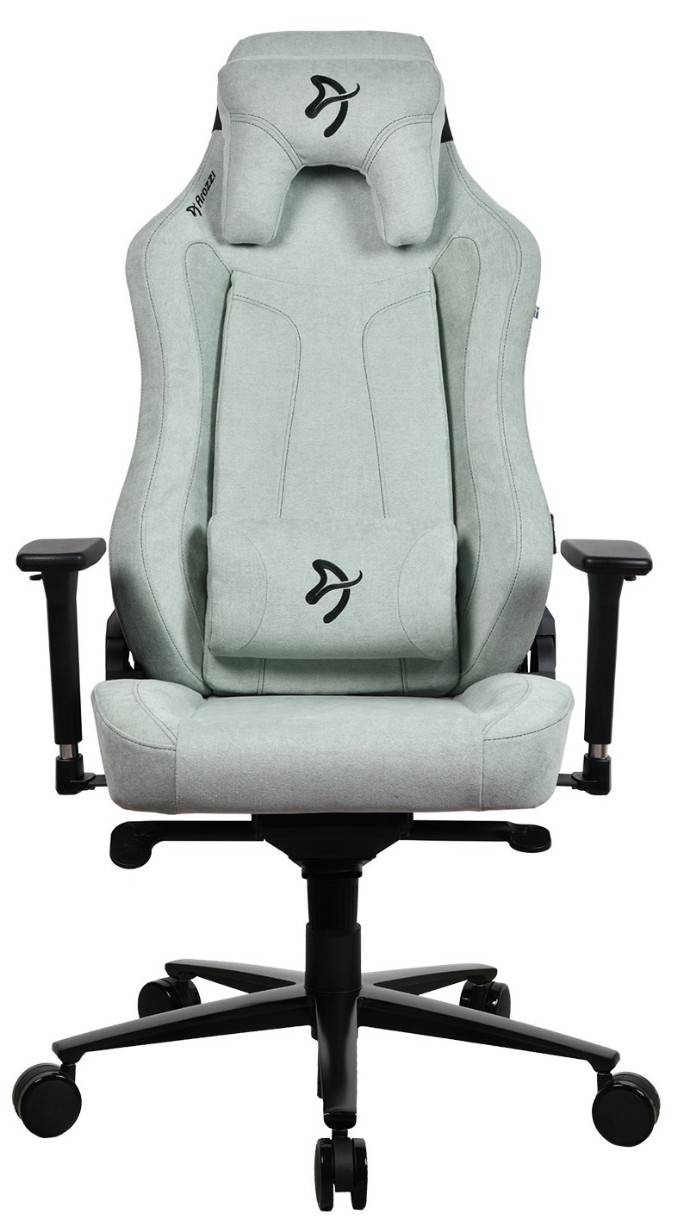 Геймерское кресло Arozzi Vernazza Soft Fabric Pearl Green