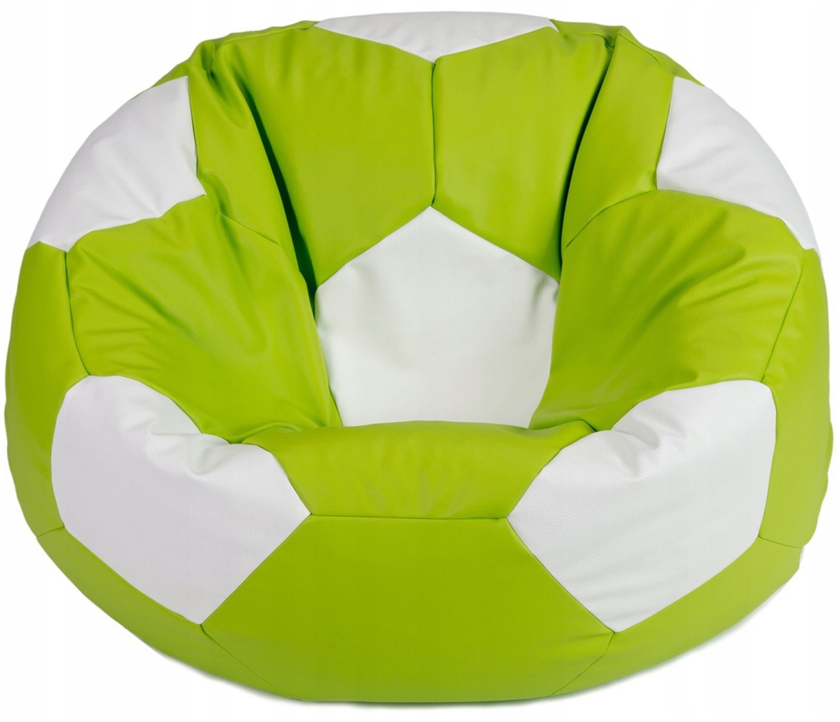 Кресло-мешок BeanBag Ares XL Зелёный/Белый