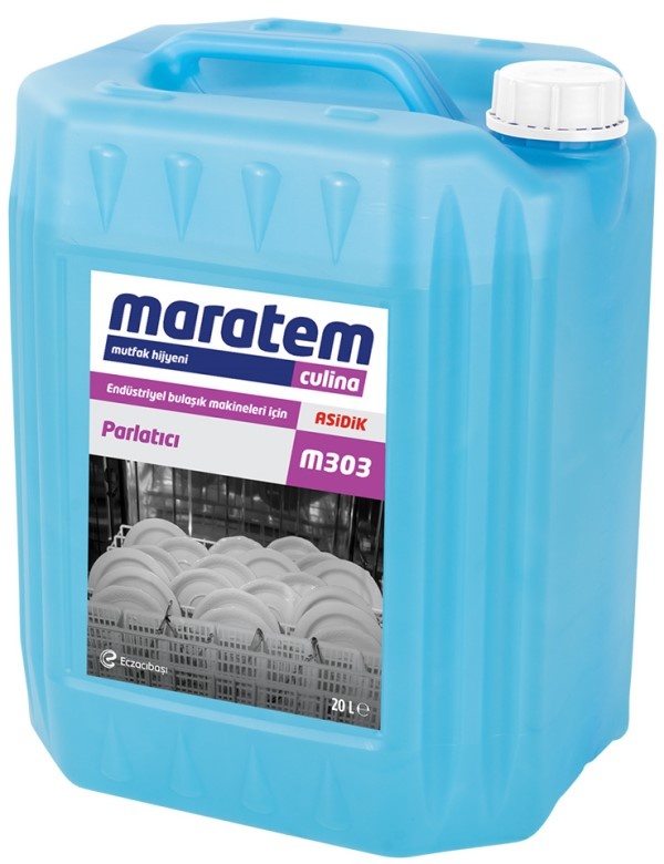 Профессиональное чистящее средство Maratem M303 Industrial Dishwasher 20L