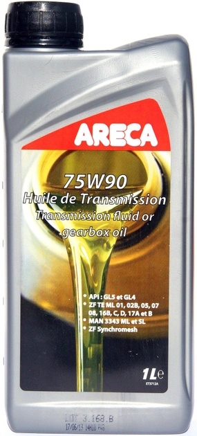 Трансмиссионное масло Areca 75W-90 1L