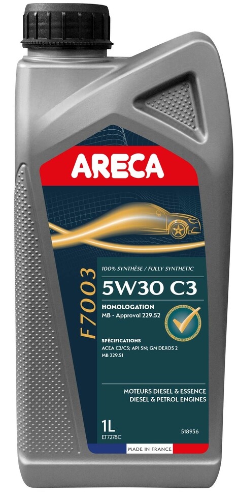 Моторное масло Areca F7003 5W-30 1L