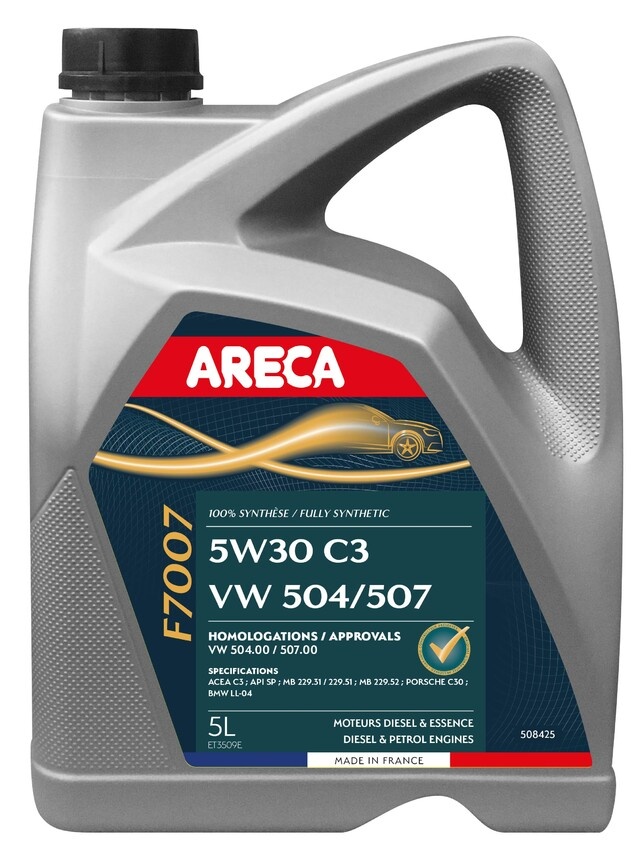 Моторное масло Areca F7007 5W-30 C3 5L