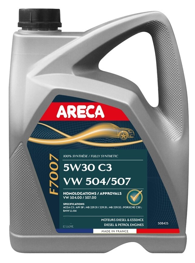 Моторное масло Areca F7007 5W-30 4L