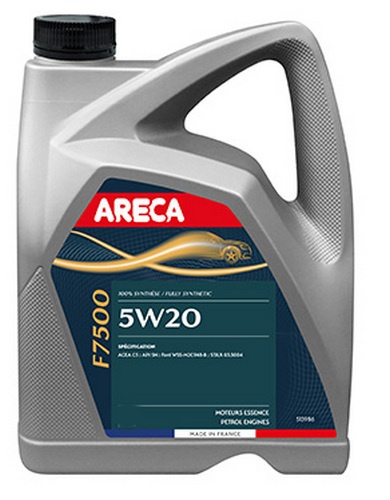 Моторное масло Areca F7500 5W-20 4L