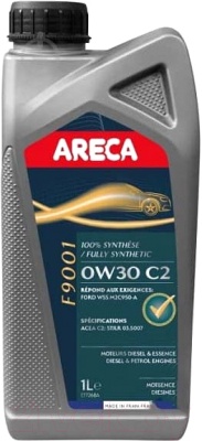 Моторное масло Areca F9001 0W-30 1L