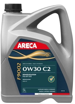 Моторное масло Areca F9002 0W-30 5L