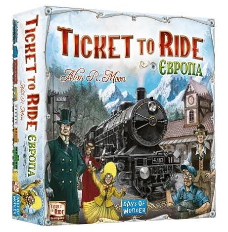 Настольная игра ChiToys Билет на поезд: Европа (DOW7202UK)