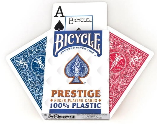 Joc educativ de masa ChiToys Карты игральные Bicycle Prestige Rider Back (44100)