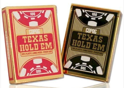 Joc educativ de masa ChiToys Карты игральные Texas Hold'em Jumbo Index (THEJI)