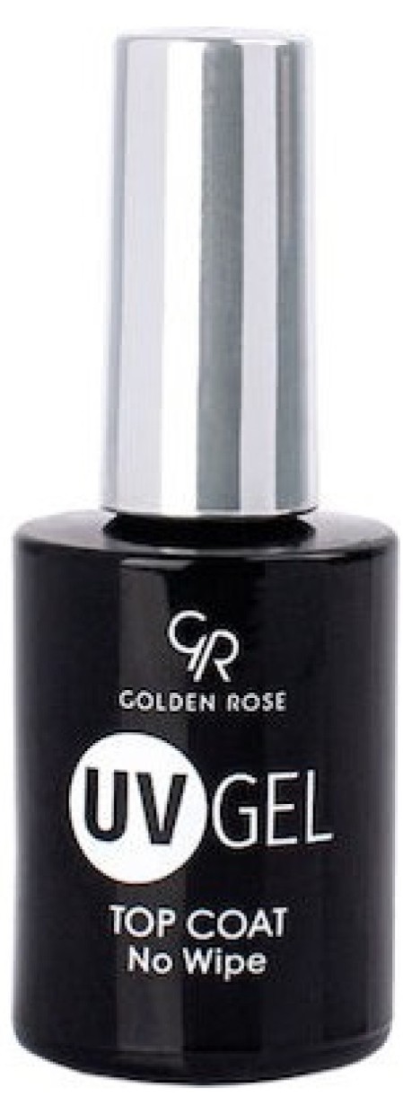 Top pentru gel-lac Golden Rose UV Gel Top Coat No Wipe 10.2ml