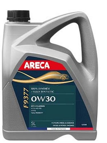 Моторное масло Areca F9377 0W-30 5L