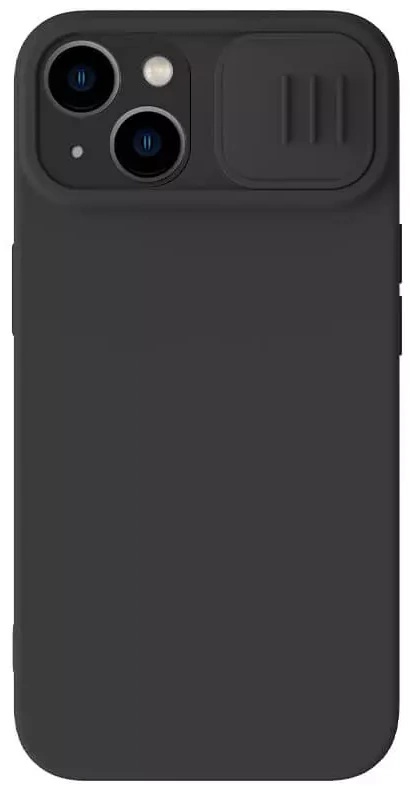 Husa de protecție Nillkin Apple iPhone 15 CamShield Silky Silicone Case Elegant Black