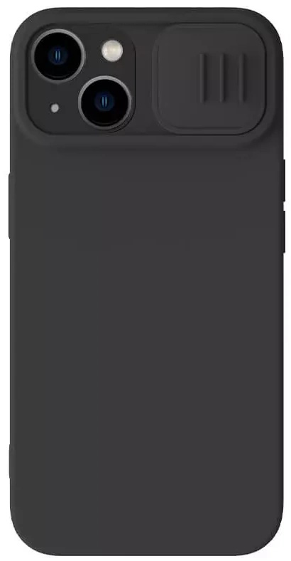 Husa de protecție Nillkin Apple iPhone 15 Plus CamShield Silky Silicone Case Elegant Black