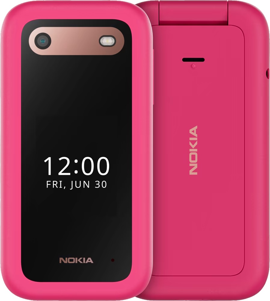 Мобильный телефон Nokia 2660 Flip 4G Pink