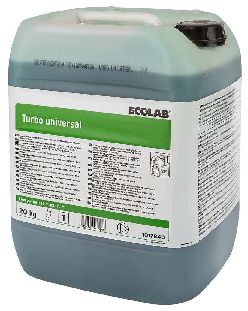Produs profesional de curățenie Ecolab Turbo Universal 20kg (1017840)