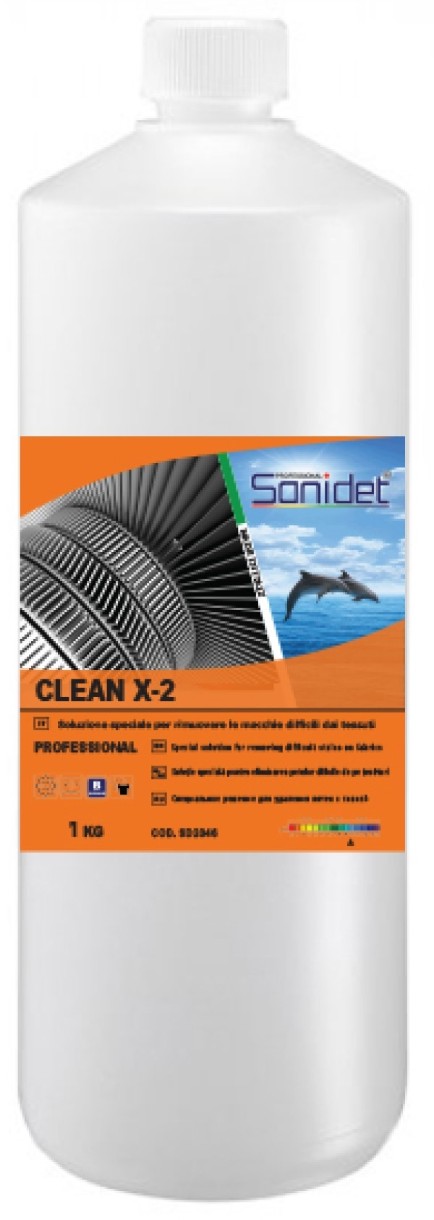 Профессиональное чистящее средство Sanidet Clean X-2 Smacchia 1L (SD2046)