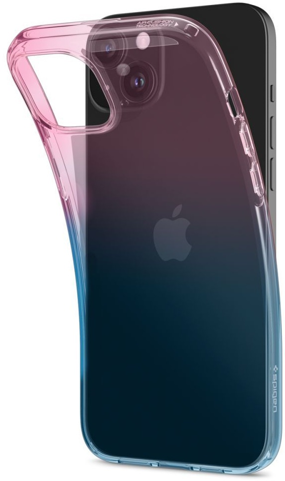 Husa de protecție Spigen iPhone 15 Liquid Crystal Gradiation Pink