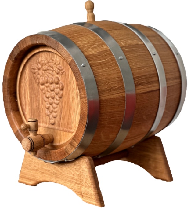 Butoi de vin Карпаты Stejar Carpati 3D 10L