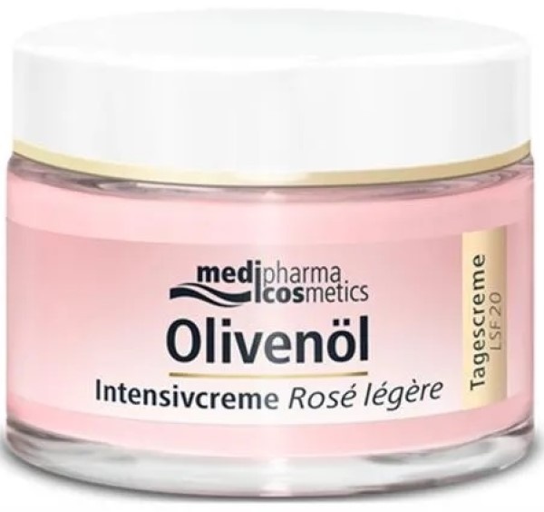 Крем для лица Medipharma Cosmetics Olivenöl Intensive Rose Day Cream SPF20 50ml