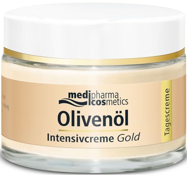 Cremă pentru față Medipharma Cosmetics Olivenöl Intensive Gold Day Cream 50ml