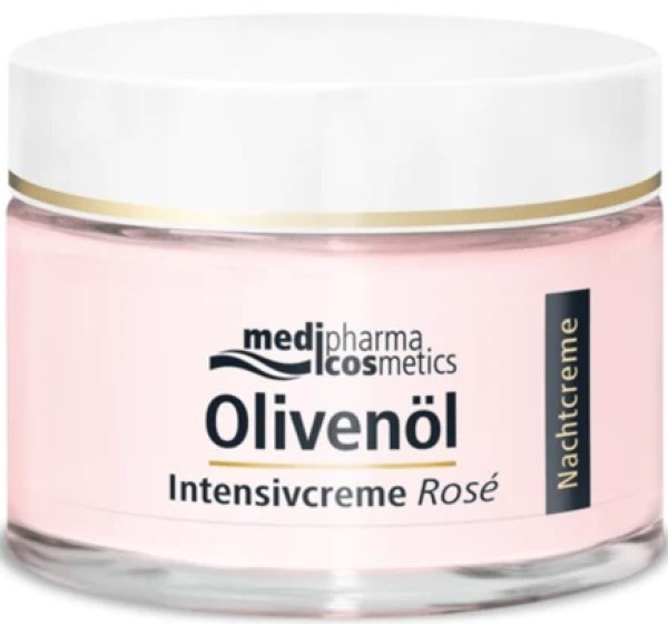 Крем для лица Medipharma Cosmetics Olivenöl Intensive Rose Night Cream 50ml